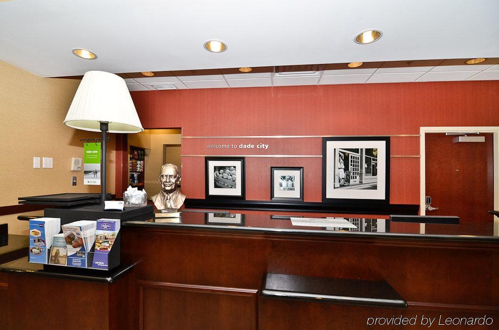 Hampton Inn Dade City - Zephyr Hills Interiør billede